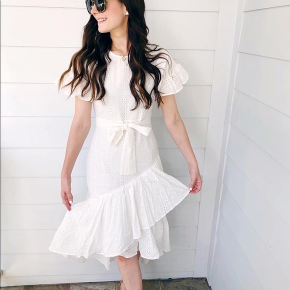 NWT Rachel Parcell June Eyelet Dress - Picture 8 of 8